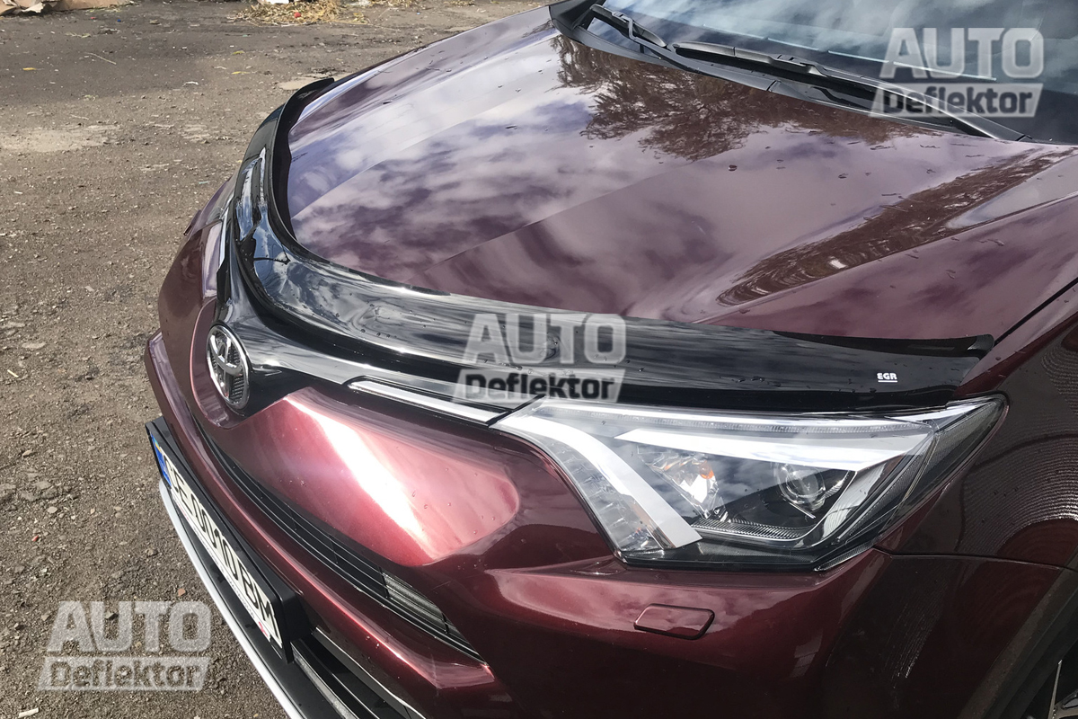 Дефлектор капота EGR Австралия Toyota RAV 2013- Дефлектор капота EGR Австралия Toyota RAV 2013-